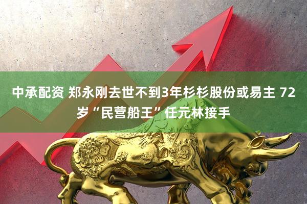 中承配资 郑永刚去世不到3年杉杉股份或易主 72岁“民营船王”任元林接手